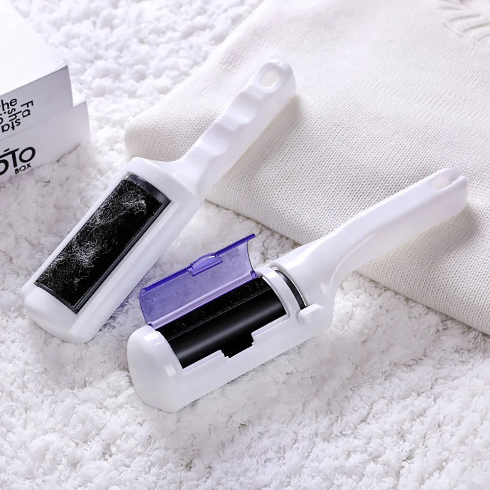 Reusable Portable Roller For Clothes Clothes Dust Removal Brush Sticky Brush Clothes Suction Brush Household Cleaning Tools