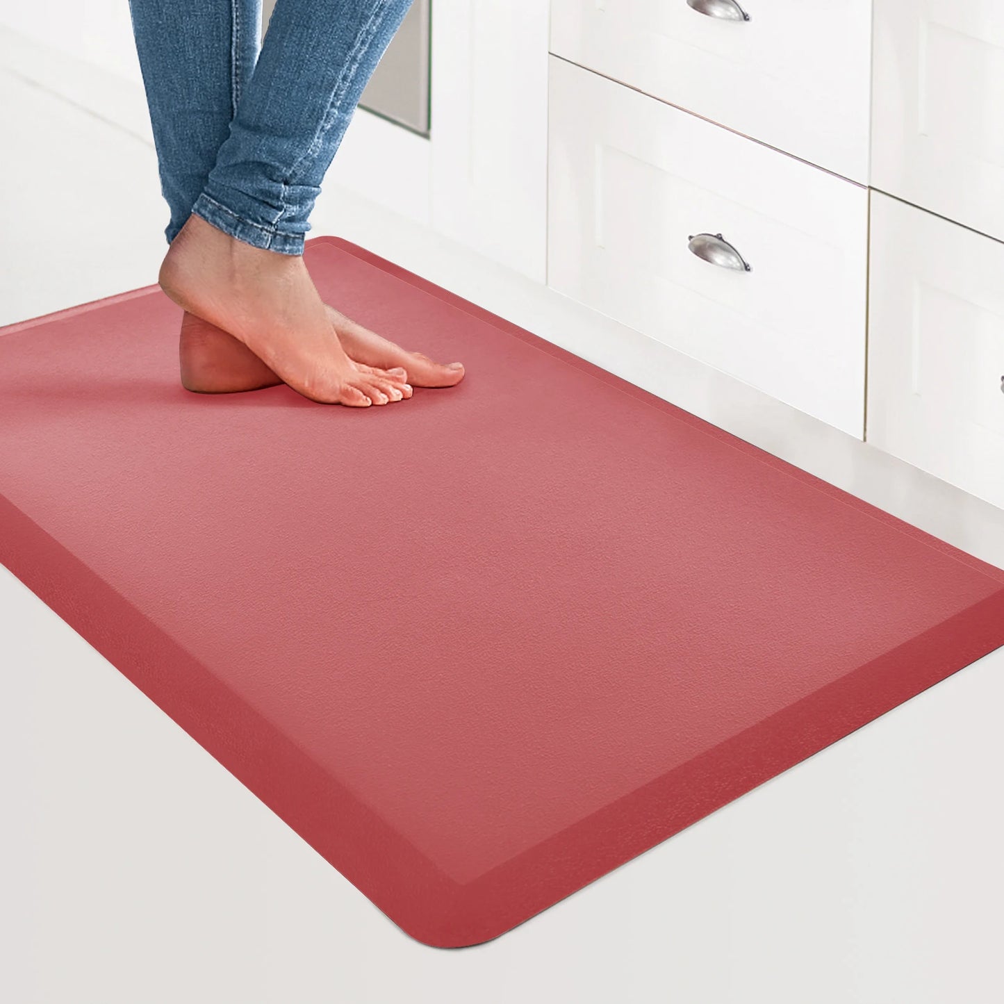Art3d Anti Fatigue Mat Cushioned Kitchen Mat - Non Slip Foam Comfort Cushion for Standing Desk, Office(71x44cm)