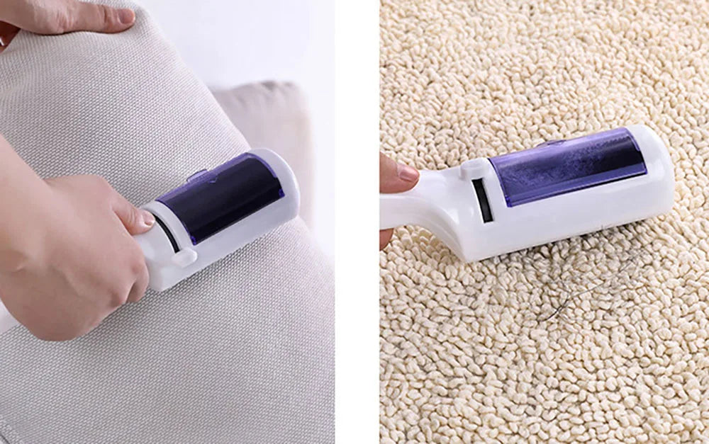 Reusable Portable Roller For Clothes Clothes Dust Removal Brush Sticky Brush Clothes Suction Brush Household Cleaning Tools