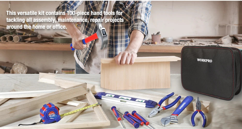 100-Piece WorkPro Kit for Every Home