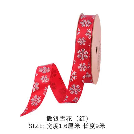 New 6pcs 50x76cm Christmas Gift Wrapping Paper Ribbon Decor