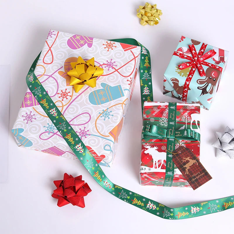 5piece 52x75cm Merry Christmas Decoration Wrapping