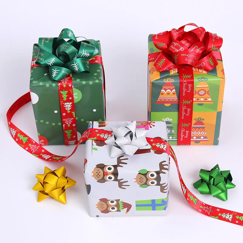 5piece 52x75cm Merry Christmas Decoration Wrapping