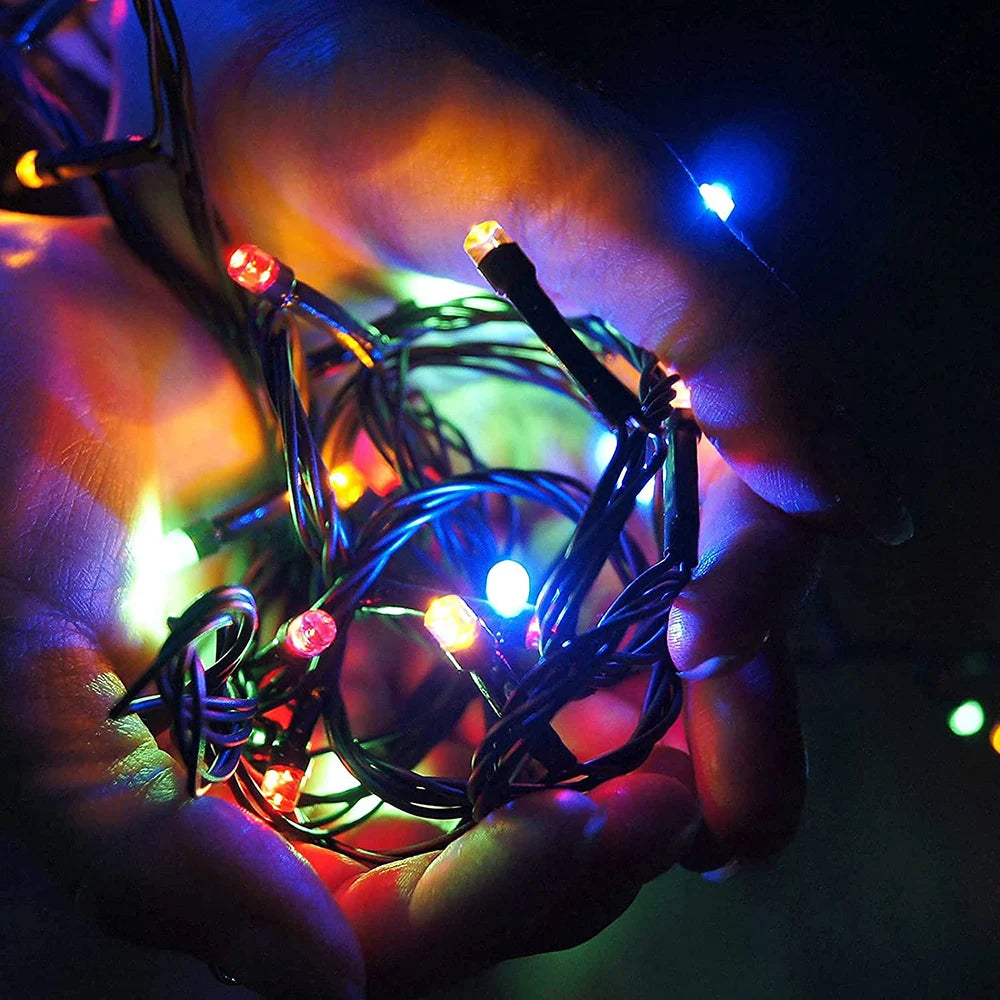 USB Remote Green Wire Christmas Tree Lights