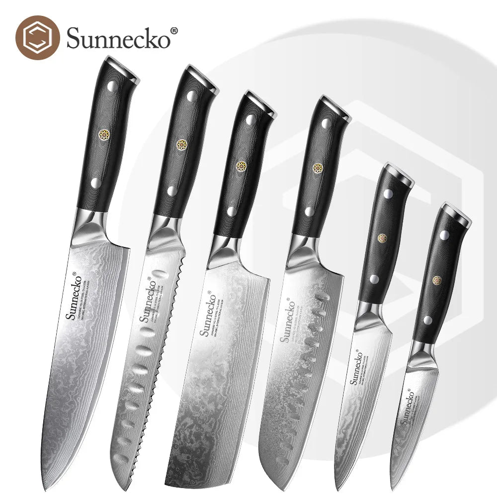 SUNNECKO  Kitchen Knife Set