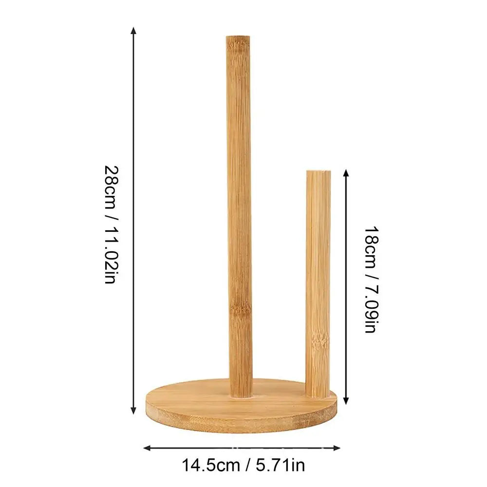 Kitchen Wood Paper Towel Holder