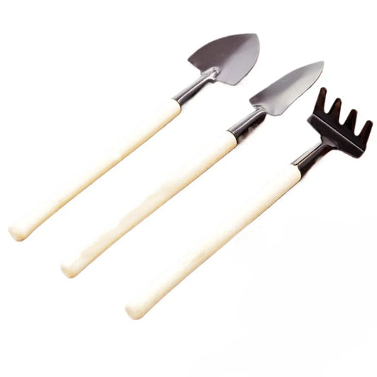 Durable Mini Shovel 3-Piece Set for Flower Planting