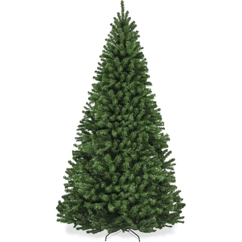 7.5 feet premium spruce festive Christmas tree with 1346 branch tips for easy assembly