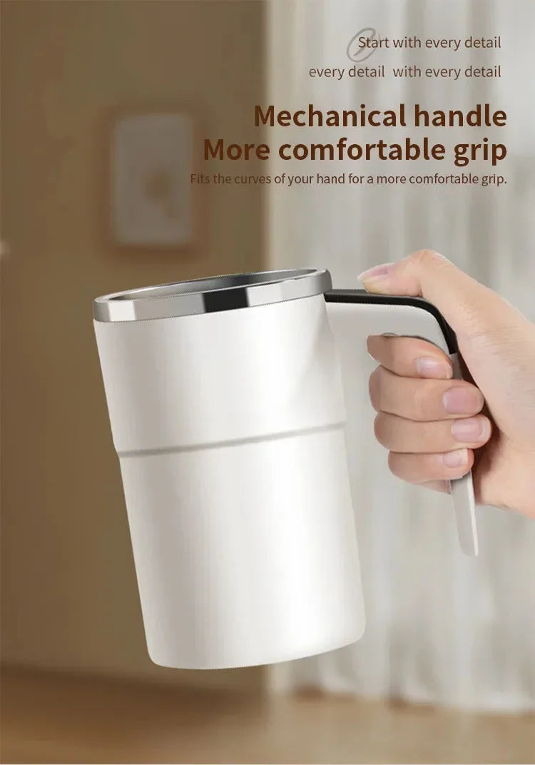 Magnetic Mug with LCD Screen & Automatic Self Stirring