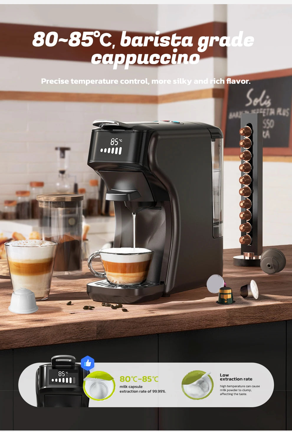 6in1  Coffee Machine HiBREW