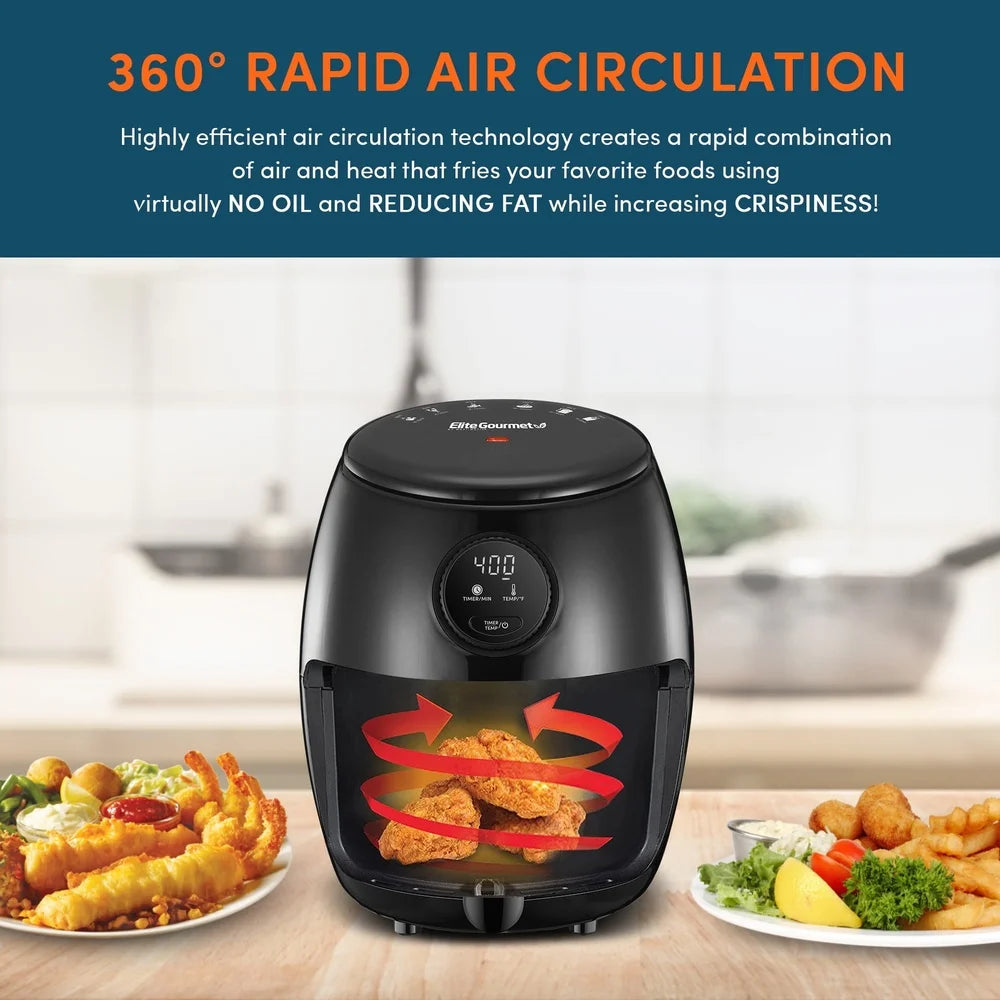 Air Fryer Healthy Cooking Compact 2Qt