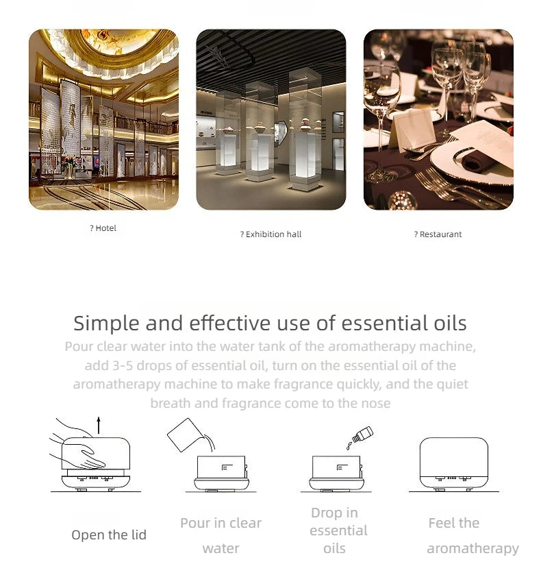 18 Flavors Essential Oils for Aroma Diffuser Air Humidifier