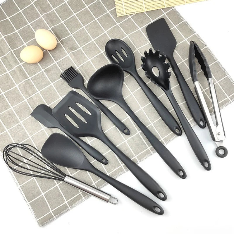 10 PCS Silicone Cookware Set Kitchen