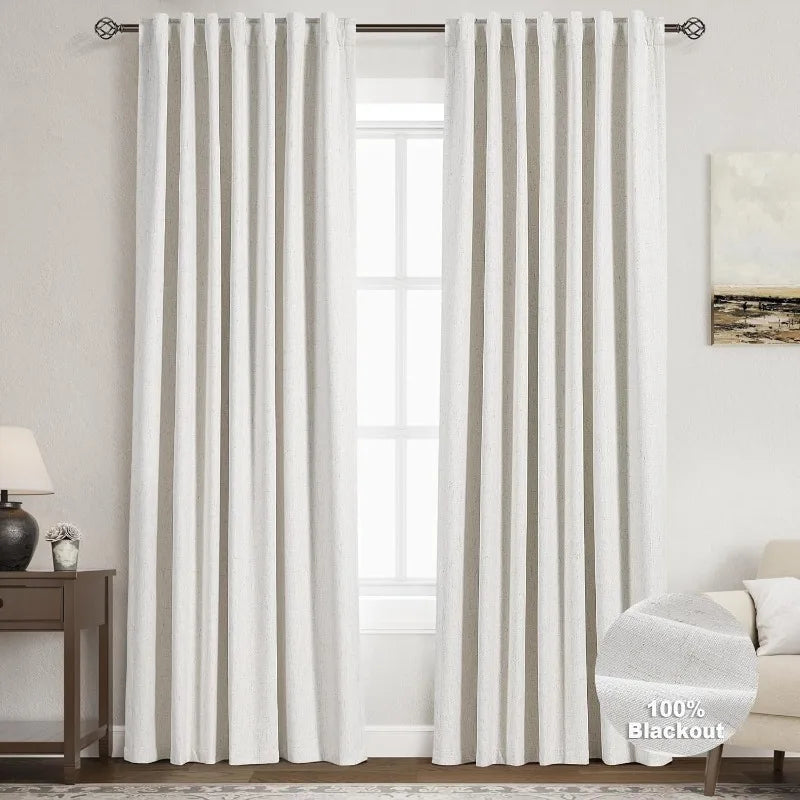 Blackout Curtains Length 2 Panels Set