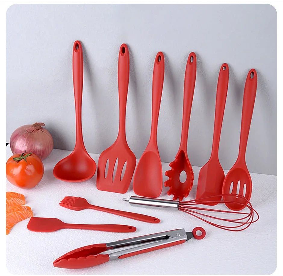 10 PCS Silicone Cookware Set Kitchen