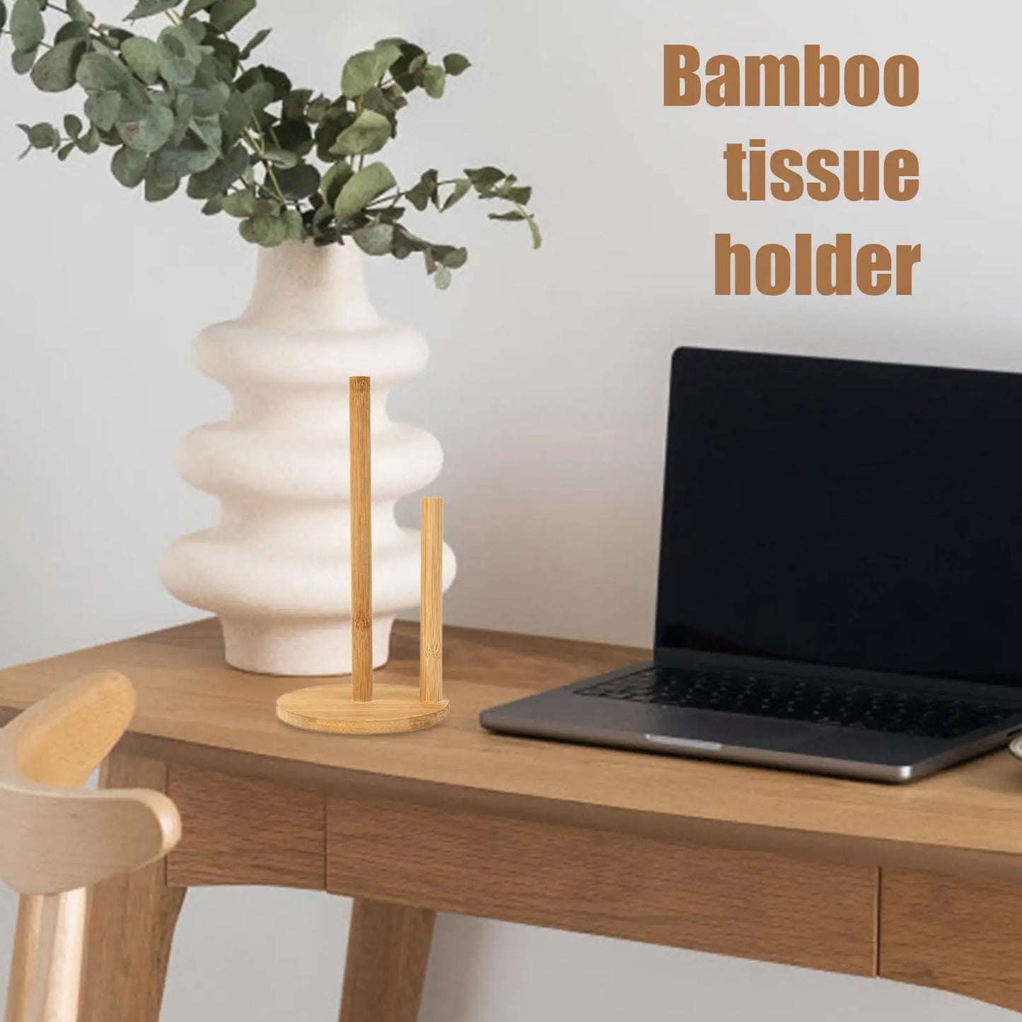 Kitchen Wood Paper Towel Holder