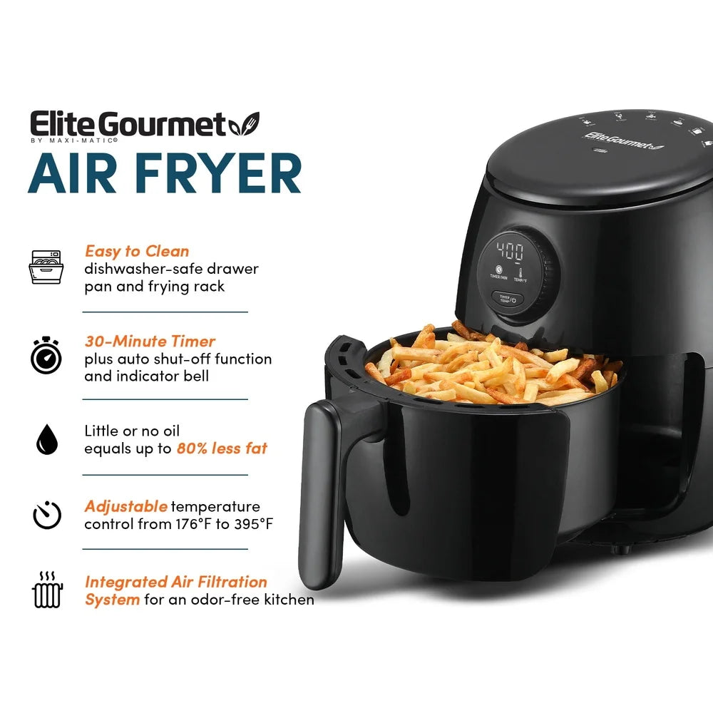Air Fryer Healthy Cooking Compact 2Qt