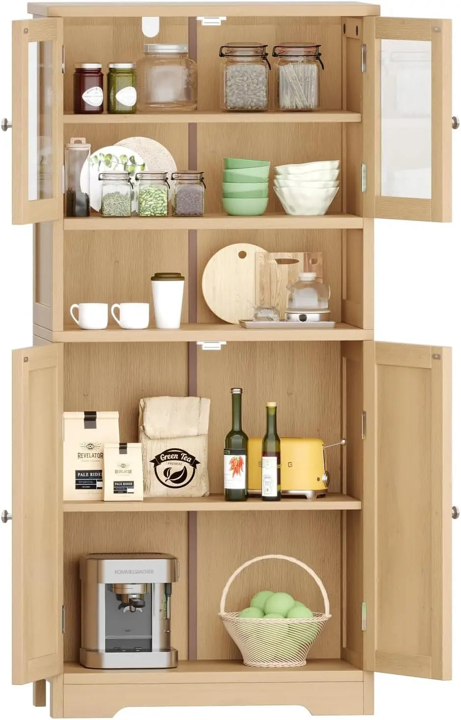 Rattan Bathroom Storage Cabinet, Bathroom Cabinet