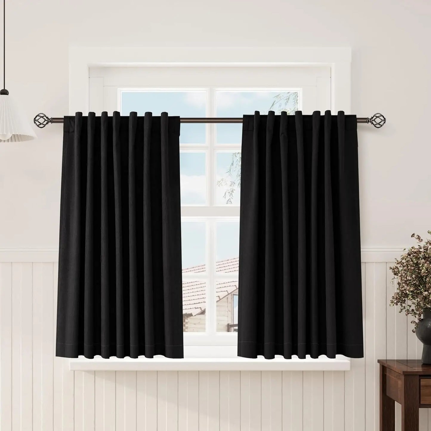 Blackout Curtains Length 2 Panels Set