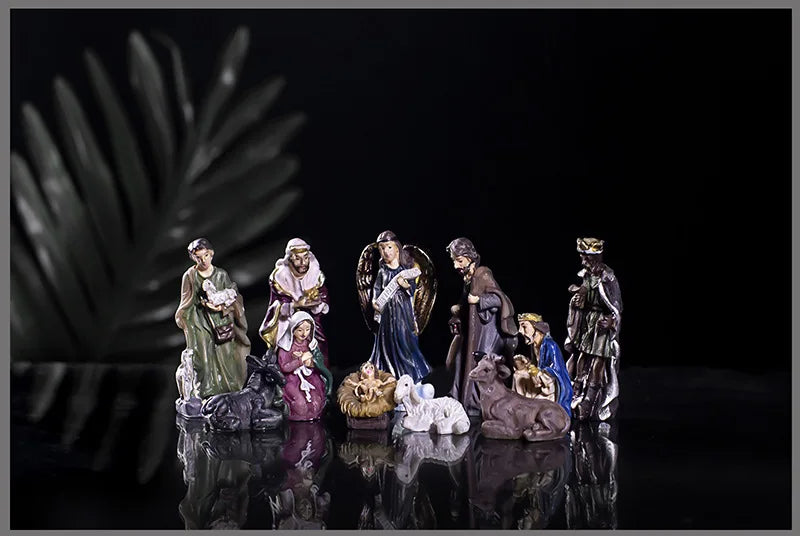 11pcs Nativity Set Figurines Nativity Scene