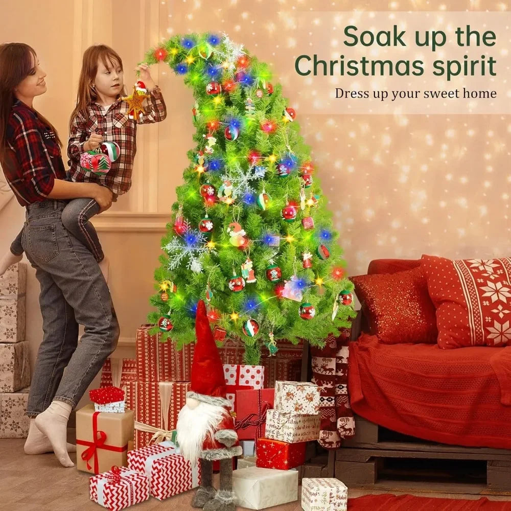 5.7-foot Bendable Grinch Christmas Tree