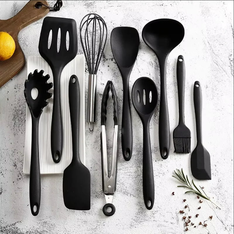 10 PCS Silicone Cookware Set Kitchen