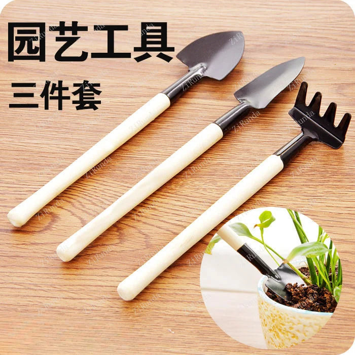 Durable Mini Shovel 3-Piece Set for Flower Planting