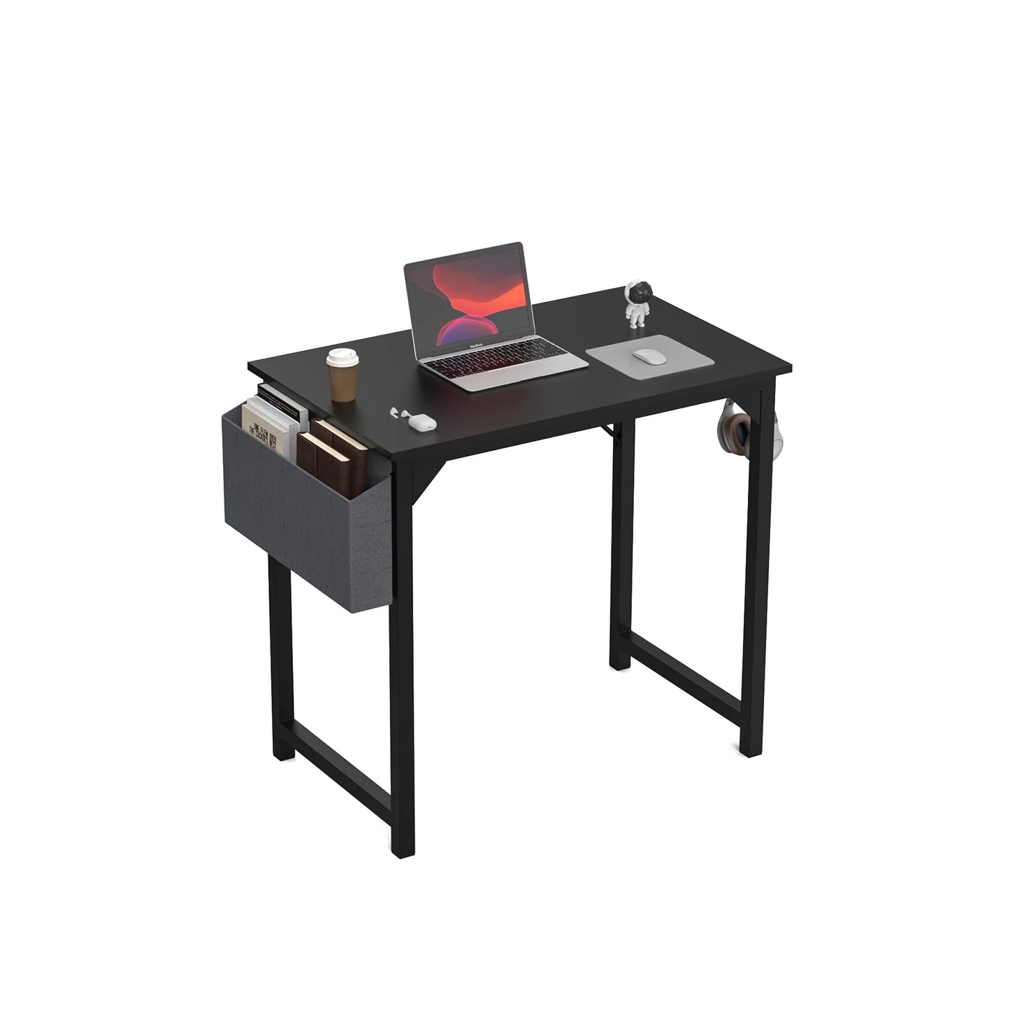 Enhance productivity with this stylish and functional desk.